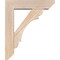 Ekena Millwork Olympic Slat Smooth Bracket w/ Offset Brace, Douglas Fir, 5 1/2"W x 20"D x 24"H BKT0604X20X24OLY06SDF - alternate 4